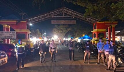 Tim Pantera Polres Kotamobagu Intensif Patroli Malam, Coffee Street UDK Tetap Aman dan Kondusif